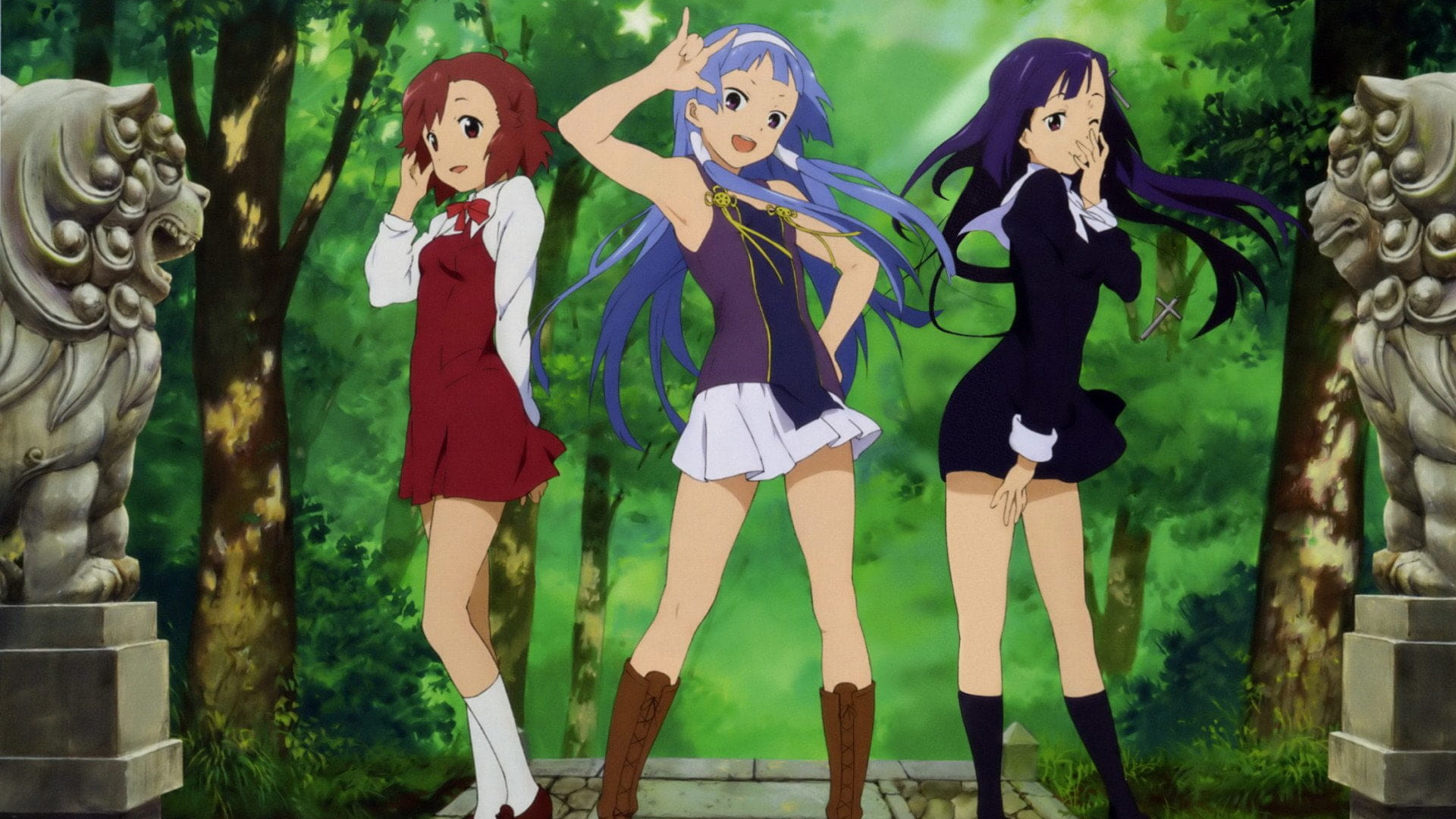 Kannagi: Crazy Shrine Maidens รีวิวหนัง